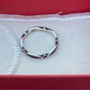 James Avery purple cordoba stacker  ring